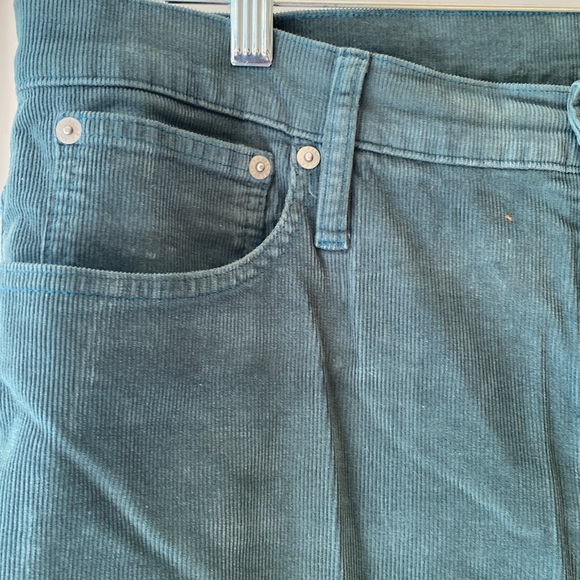 Women’s green corduroy J Crew jeans/pants size 33 - Picture 2 of 10